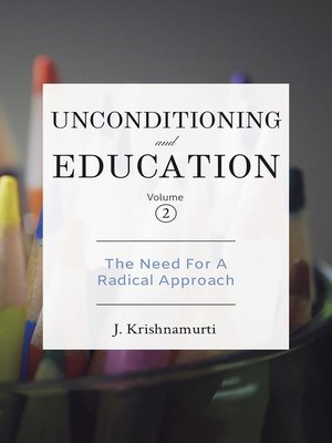 cover image of The Need for a Radical Approach